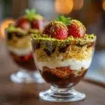 Dubai Chocolate Covered Strawberries – Luxurious & Viral Treat 6 Dubai chocolate covered strawberries dessert