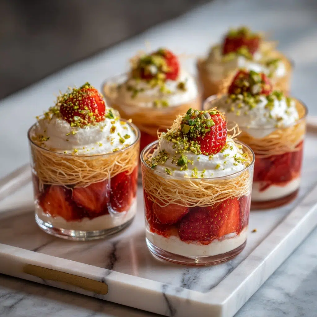 Dubai Chocolate Covered Strawberries – Luxurious & Viral Treat 9 Finished Dubai chocolate strawberries dessert
